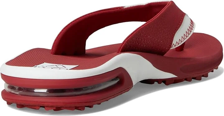 Reef Fanning Pregame Men's Sandals Crimson/White : 12 D - Medium - Image 4