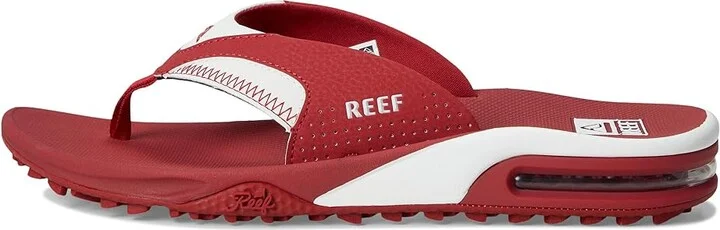 Reef Fanning Pregame Men's Sandals Crimson/White : 12 D - Medium - Image 6