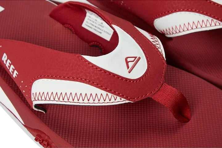 Reef Fanning Pregame Men's Sandals Crimson/White : 12 D - Medium - Image 7