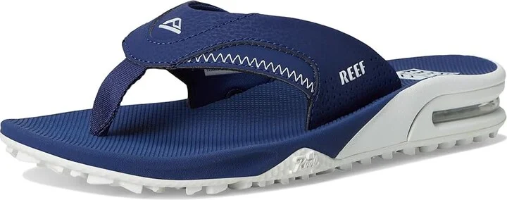 Reef Fanning Pregame Men's Sandals Navy/White : 8 D - Medium - Image 5