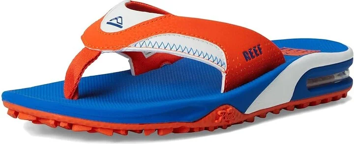 Reef Fanning Pregame Men's Sandals Orange/Blue : 9 D - Medium - Image 5