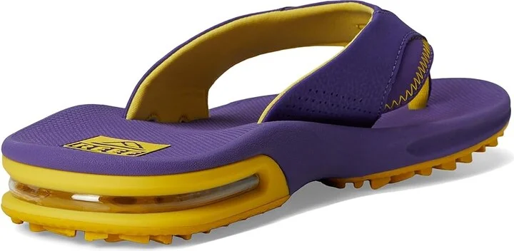 Reef Fanning Pregame Men's Sandals Purple/Gold : 6 D - Medium - Image 4