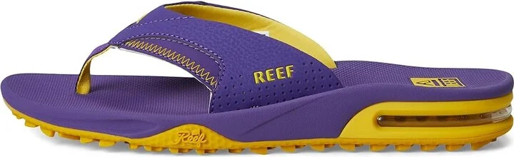 Reef Fanning Pregame Men's Sandals Purple/Gold : 6 D - Medium - Image 6
