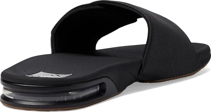 Reef Fanning Slide Men's Shoes Black/Silver : 6 D - Medium, Synthetic - Image 4