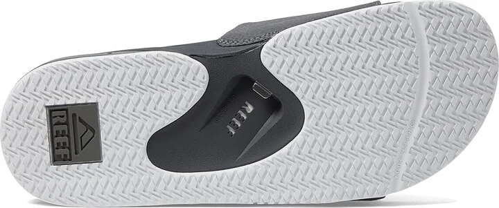 Reef Fanning Slide Men's Shoes Shadow : 6 D - Medium, Synthetic - Image 3