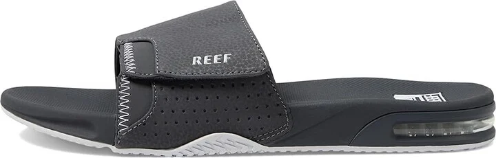 Reef Fanning Slide Men's Shoes Shadow : 6 D - Medium, Synthetic - Image 6