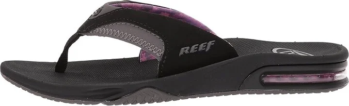 Reef Fanning W Women's Sandals Black/Grey 2 : 5 B - Medium, Synthetic - Image 7
