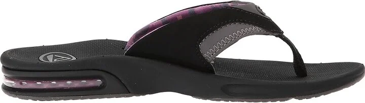 Reef Fanning W Women's Sandals Black/Grey 2 : 5 B - Medium, Synthetic - Image 8