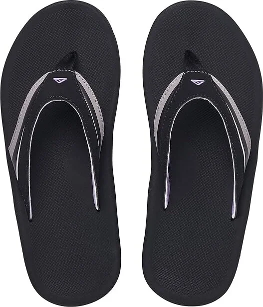 Reef Girls Slap 3 Women's Shoes Grey/Purple : 7 B - Medium, Synthetic - Image 2