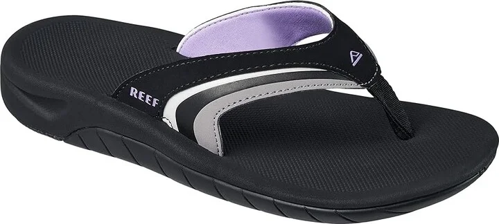Reef Girls Slap 3 Women's Shoes Grey/Purple : 7 B - Medium, Synthetic