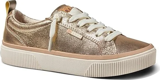 Reef Lay Day Dawn Women's Shoes Champagne Suede : 9 B - Medium, Leather - Image 4
