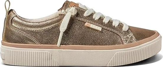 Reef Lay Day Dawn Women's Shoes Champagne Suede : 9 B - Medium, Leather - Image 5