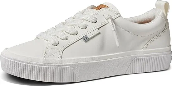 Reef Lay Day Dawn Women's Shoes White Leather : 6 B - Medium