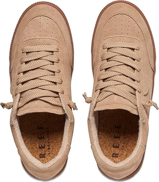 Reef Lay Day Seas Women's Shoes Oasis Suede : 9 B - Medium, Leather/Rubber - Image 2