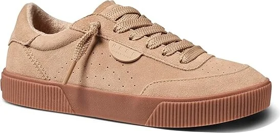 Reef Lay Day Seas Women's Shoes Oasis Suede : 9 B - Medium, Leather/Rubber - Image 4