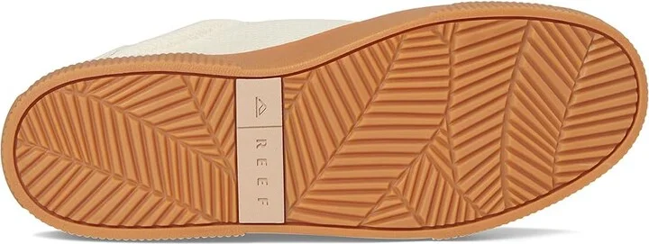 Reef Lay Day Seas Women's Shoes Vintage/White : 6 B - Medium, Leather/Rubber - Image 3