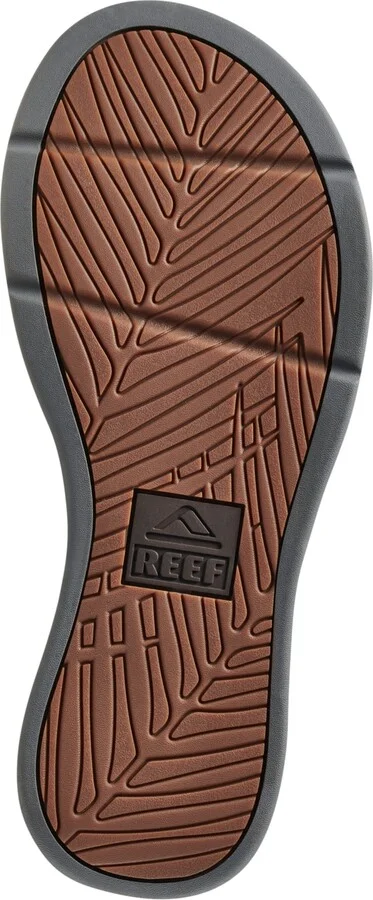 Reef Men's Santa Ana Padded & Waterproof Flip-Flop Sandal - Grey/tan - Image 5