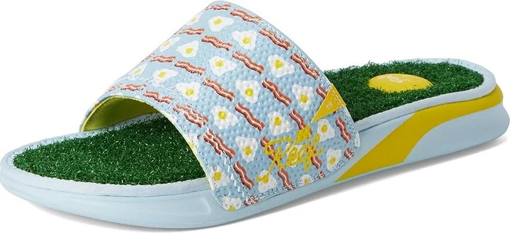 Reef Mulligan Slide Men's Shoes Breakfast Ball : 10 D - Medium, Synthetic - Image 5