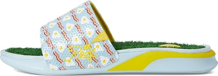 Reef Mulligan Slide Men's Shoes Breakfast Ball : 10 D - Medium, Synthetic - Image 6