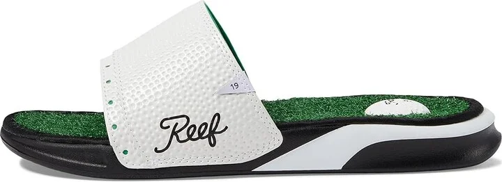 Reef Mulligan Slide Men's Shoes Green : 7 D - Medium, Synthetic - Image 6