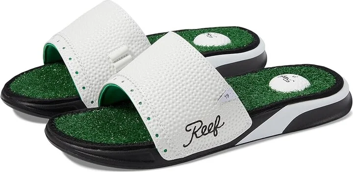 Reef Mulligan Slide Men's Shoes Green : 7 D - Medium, Synthetic