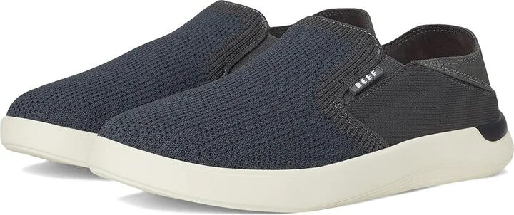 Reef Neptune Slip-On Men's Shoes Black/White : 13 D - Medium, Textile