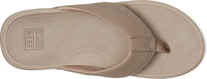 Reef Offshore Men's Wedge Shoes Fossil/Tan : 12 D - Medium, Synthetic - Image 2