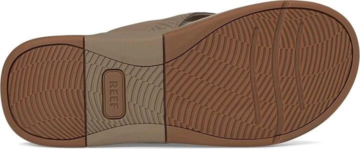 Reef Offshore Men's Wedge Shoes Fossil/Tan : 12 D - Medium, Synthetic - Image 3
