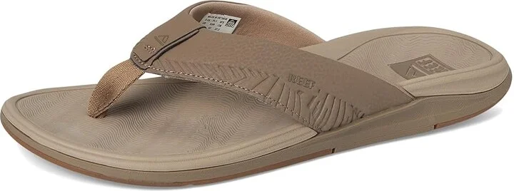 Reef Offshore Men's Wedge Shoes Fossil/Tan : 12 D - Medium, Synthetic - Image 5