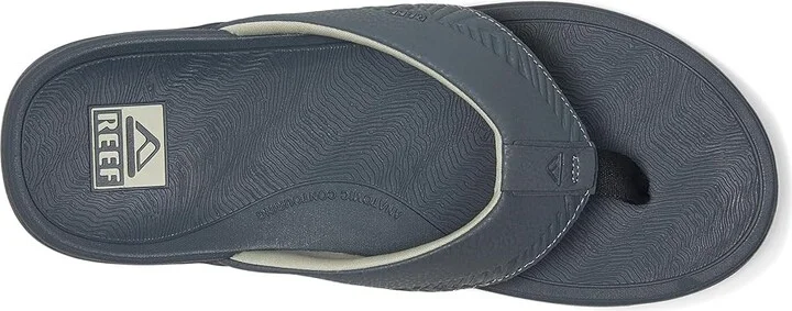 Reef Offshore Men's Wedge Shoes Grey/Black/Tan : 7 D - Medium, Synthetic - Image 2