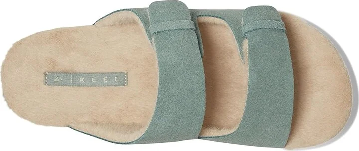 Reef Ojai Ciara Women's Sandals Frosty : 6 B - Medium, Leather/Rubber/Suede - Image 2