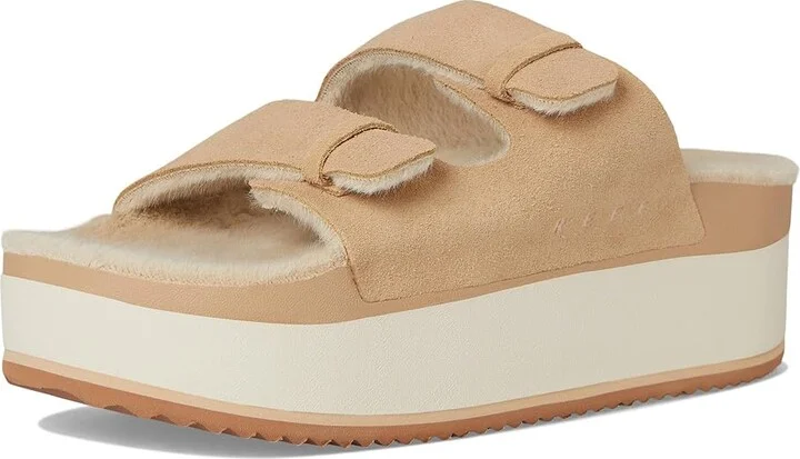 Reef Ojai Ciara Women's Sandals Tan : 9 B - Medium, Leather/Rubber/Suede - Image 5