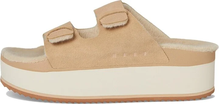 Reef Ojai Ciara Women's Sandals Tan : 9 B - Medium, Leather/Rubber/Suede - Image 6