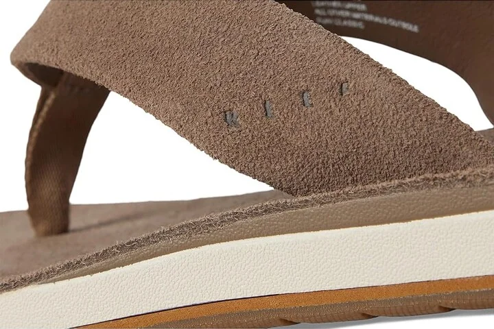 Reef Ojai Classic Men's Sandals Brown Suede : 9 D - Medium, Leather/Rubber/Suede - Image 7