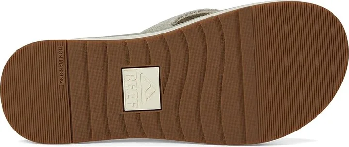 Reef Ojai Classic Men's Sandals Sage Suede : 11 D - Medium, Leather/Rubber/Suede - Image 3