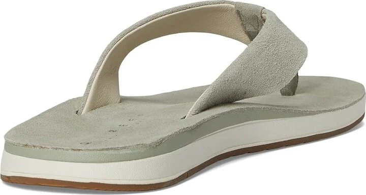 Reef Ojai Classic Men's Sandals Sage Suede : 11 D - Medium, Leather/Rubber/Suede - Image 4