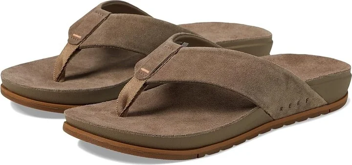 Reef Ojai Men's Shoes Fossil : 9 D - Medium, Leather