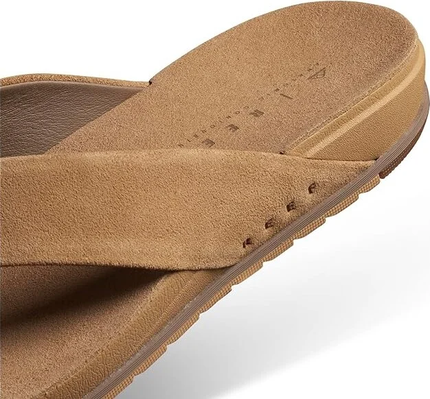 Reef Ojai Men's Shoes Tan : 9 D - Medium, Leather - Image 4