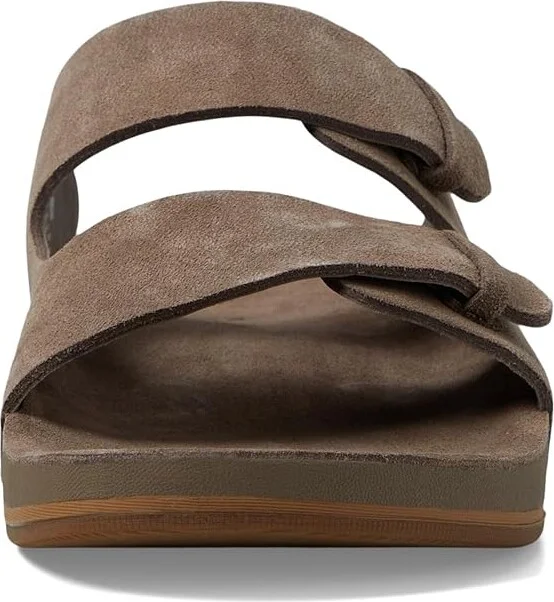 Reef Ojai Two-Bar Men's Shoes Fossil : 10 D - Medium, Suede - Image 2