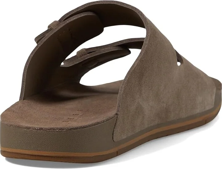 Reef Ojai Two-Bar Men's Shoes Fossil : 10 D - Medium, Suede - Image 4