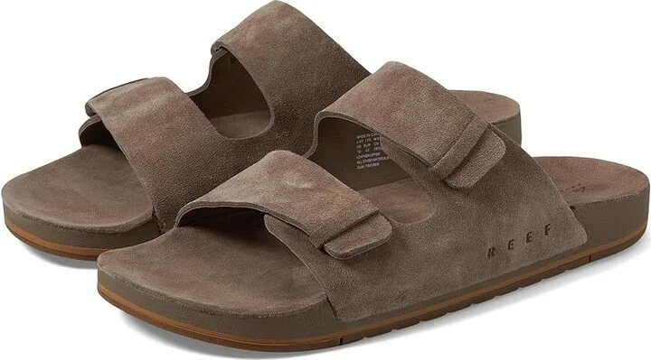Reef Ojai Two-Bar Men's Shoes Fossil : 10 D - Medium, Suede