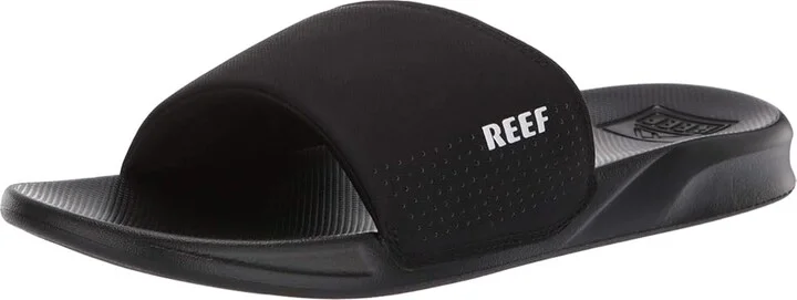 Reef One Slide Men's Slide Shoes Black : 10 D - Medium, Synthetic - Image 2