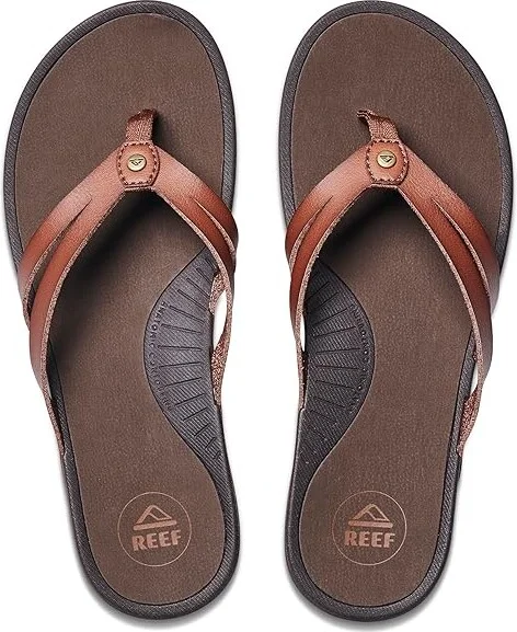 Reef Pacific Joy Women's Shoes Rust : 7 B - Medium - Image 2