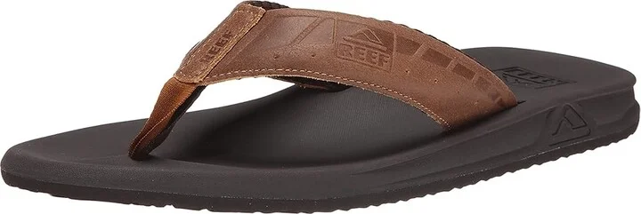 Reef Phantom LE Men's Sandals Brown/Tan : 11 D - Medium, Leather/EVA - Image 2