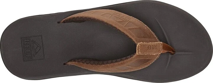 Reef Phantom LE Men's Sandals Brown/Tan : 11 D - Medium, Leather/EVA - Image 3