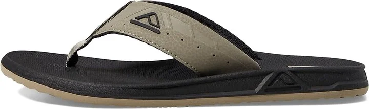 Reef Phantoms Men's Sandals Black/Tan 2 : 4 D - Medium, Synthetic - Image 7