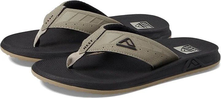Reef Phantoms Men's Sandals Black/Tan 2 : 4 D - Medium, Synthetic