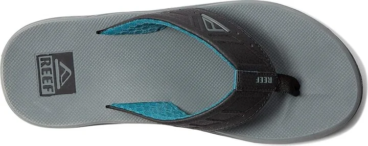 Reef Phantoms Men's Sandals Grey/Black/Green 1 : 9 D - Medium, Synthetic - Image 2