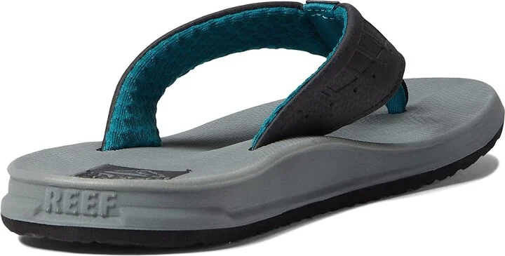 Reef Phantoms Men's Sandals Grey/Black/Green 1 : 9 D - Medium, Synthetic - Image 4