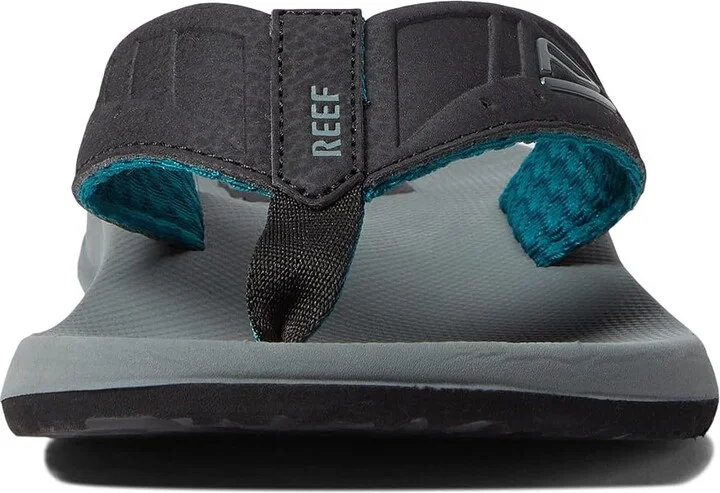 Reef Phantoms Men's Sandals Grey/Black/Green 1 : 9 D - Medium, Synthetic - Image 5